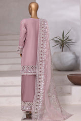Mahpara By Sada Bahar Stitched 3 Piece Festive Formal Limited Edition Vol-03 Suit-B-32-PLUM