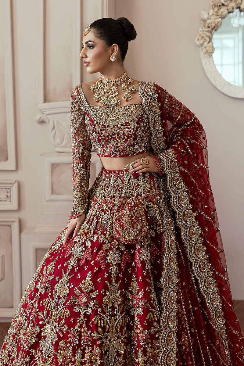 The Love Affair By Gulaal Unstitched 3 Piece Bridal Collection'2025Zamira