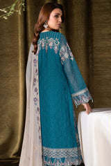 Sangeet by Ramsha Unstitched 3 Piece Chiffon Vol-04 Suit-B-401