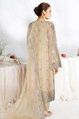 Sangeet by Ramsha Unstitched 3 Piece Chiffon Vol-04 Suit-B-402
