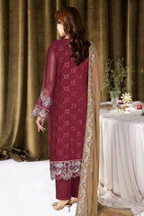 Sangeet by Ramsha Unstitched 3 Piece Chiffon Vol-04 Suit-B-403