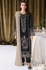 Sangeet by Ramsha Unstitched 3 Piece Chiffon Vol-04 Suit-B-405