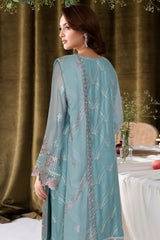 Sangeet by Ramsha Unstitched 3 Piece Chiffon Vol-04 Suit-B-407