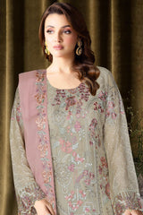 Sangeet by Ramsha Unstitched 3 Piece Chiffon Vol-04 Suit-B-409