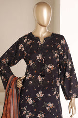 Sada Bahar Stitched 3 Piece Printed Lawn Vol-05 Suit-PR- 94B BLACK