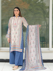 Tng By Md Stitched 3 Piece-Asbaab | 3 Piece | Printed