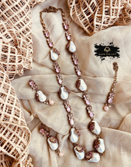 Made For Her-Divine Pearl Malaa Set - KSH1055