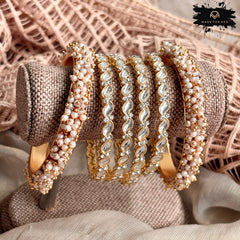 Made For Her-Royal 6-Piece Bangle Set - LNJ1010
