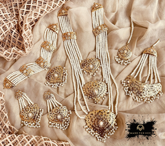 Made For Her-Husn-e-Hyderabadi ? 3 Layered Bridal Set - WM1060