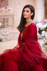 Kalidaar Frocks By Asma & Sidra Stitched Formals Suit-Gulaab