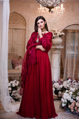 Kalidaar Frocks By Asma & Sidra Stitched Formals Suit-Gulaab