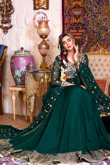 Kalidaar Frocks By Asma & Sidra Stitched Formals Suit-Naz-Neen