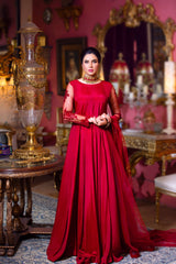 Kalidaar Frocks By Asma & Sidra Stitched Formals Suit-Mahrukh