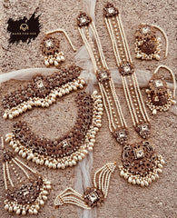 Made For Her-Zeenat-e-Dulhan Exquisite Bridal Set - LA052