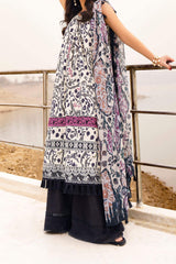 Meraki by Asifa N Nabeel Unstitched 3 Piece Lawn Collection'2024-Begonia
