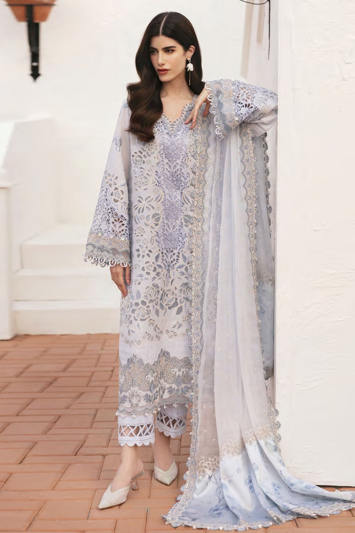 Baroque Unstitched 3 Piece Eid Lawn Collection'2025-BEL-02