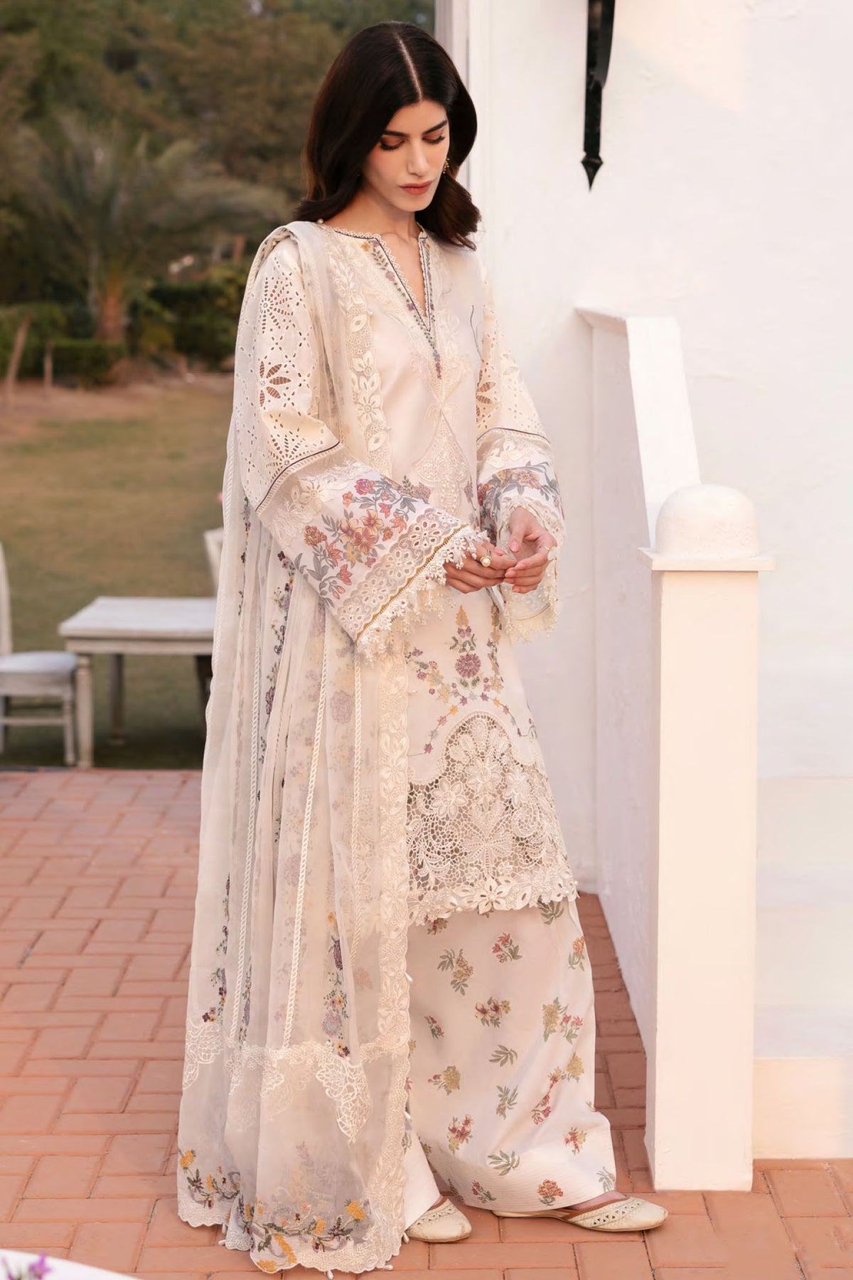 Baroque Unstitched 3 Piece Eid Lawn Collection'2025-BEL-06