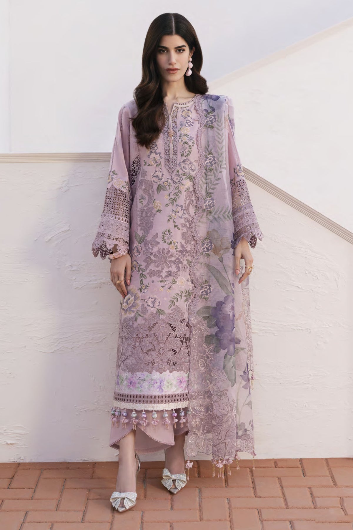 Baroque Unstitched 3 Piece Eid Lawn Collection'2025-BEL-08