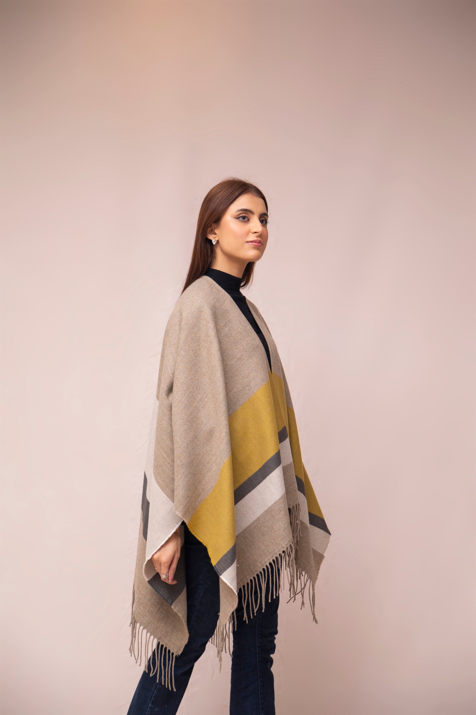 Shazam By Manahils Premium Cape Shawl Winters Collection'2025-33