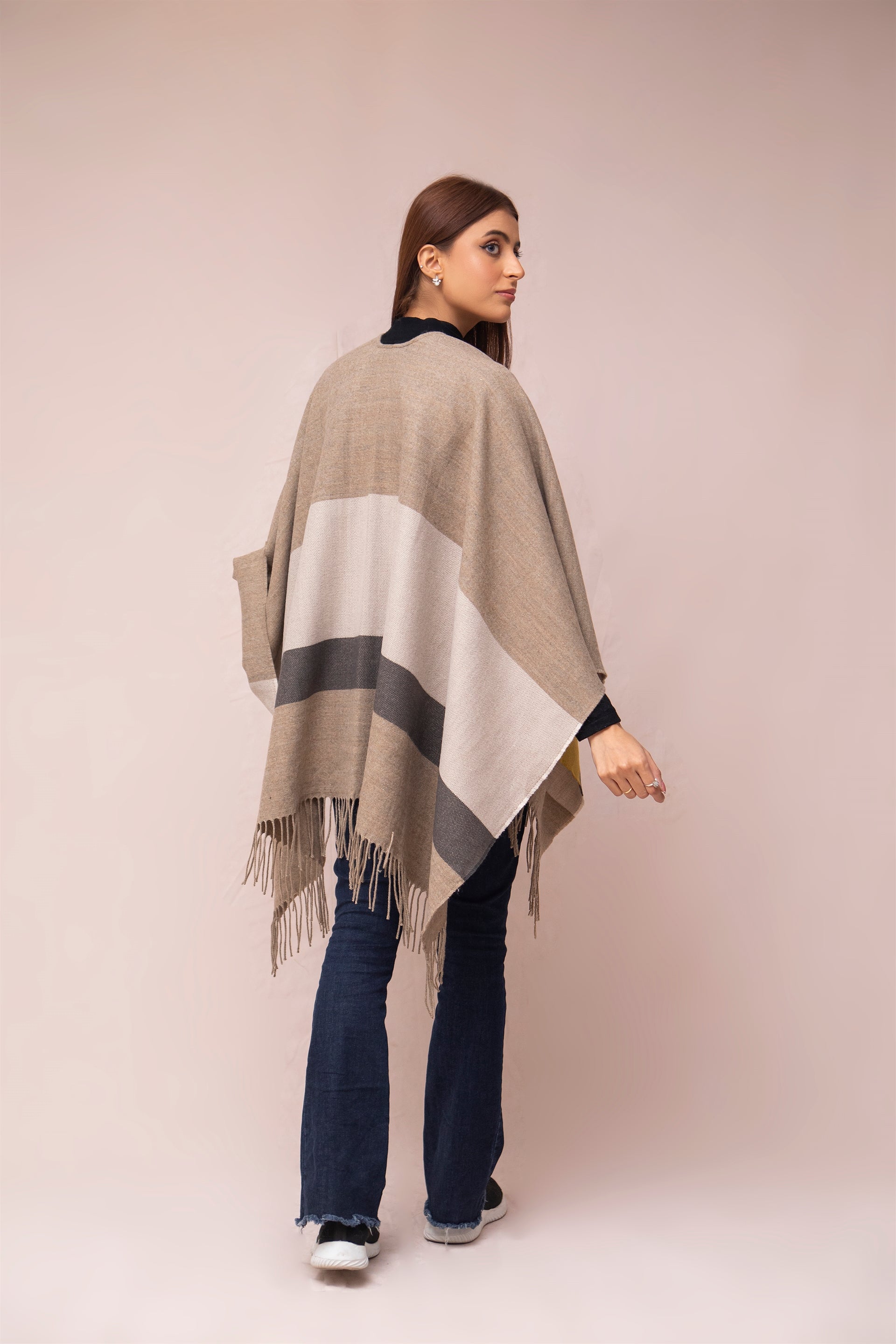 Shazam By Manahils Premium Cape Shawl Winters Collection'2025-33
