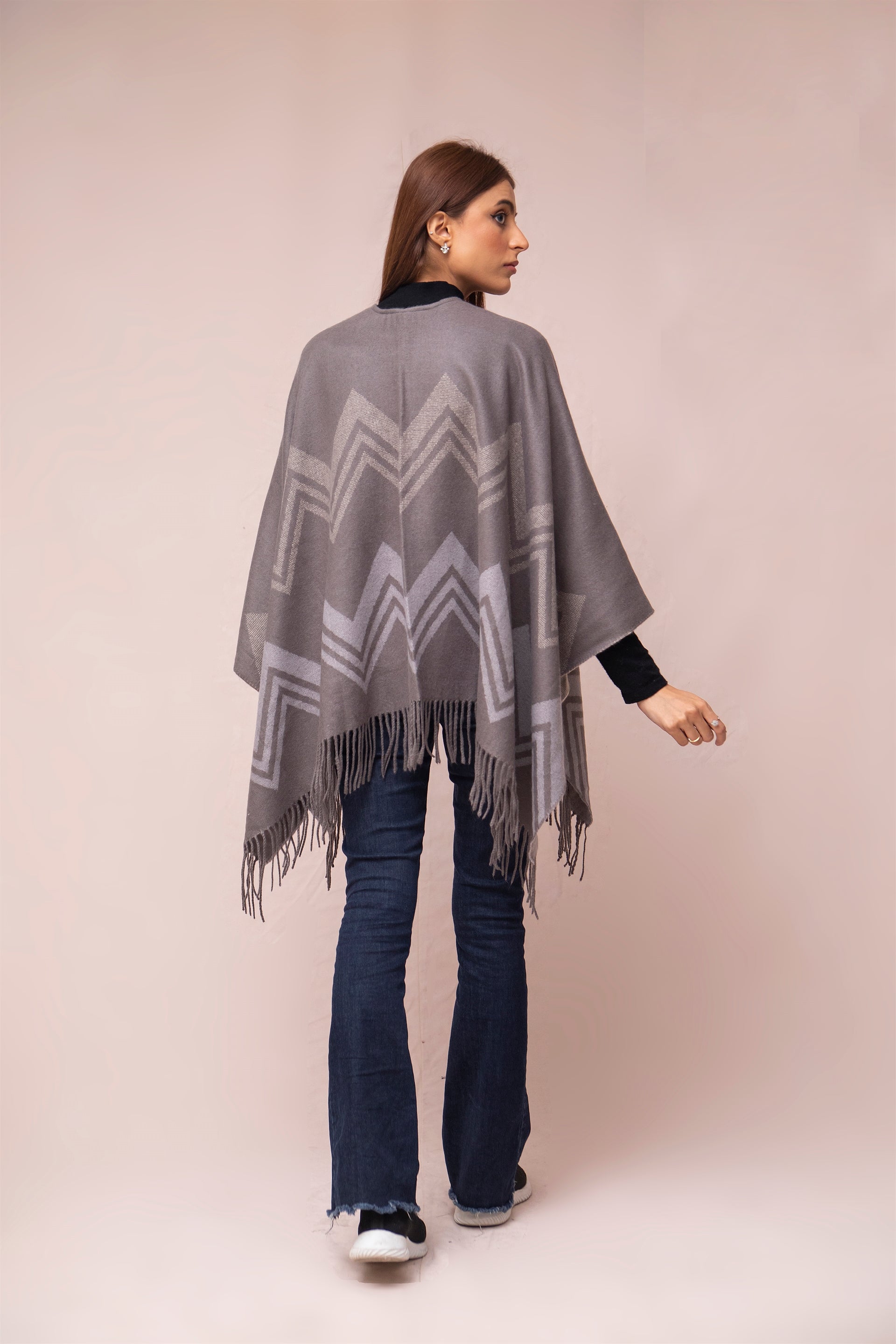 Shazam By Manahils Premium Cape Shawl Winters Collection'2025-31
