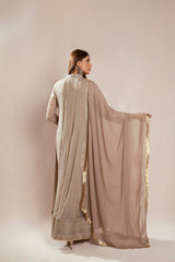 Manahils Stitched Formals Kurti 106