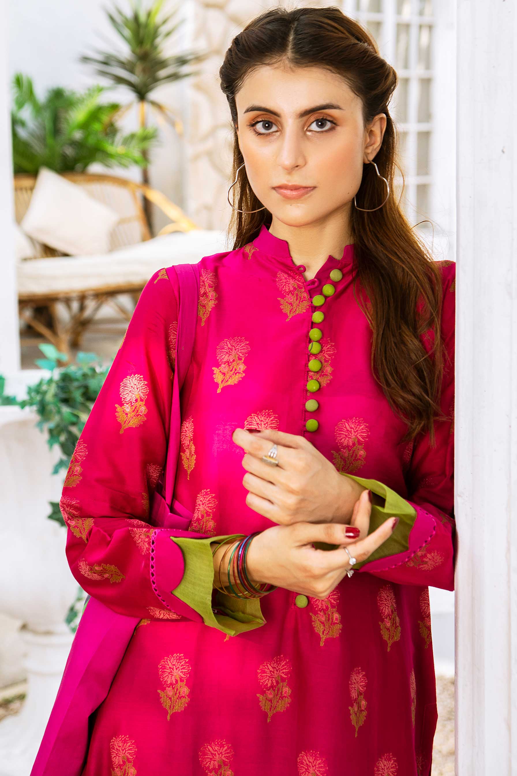 Aayra Stitched Summer Collection'2025-AY0038 - Dhalia Life 2Pc