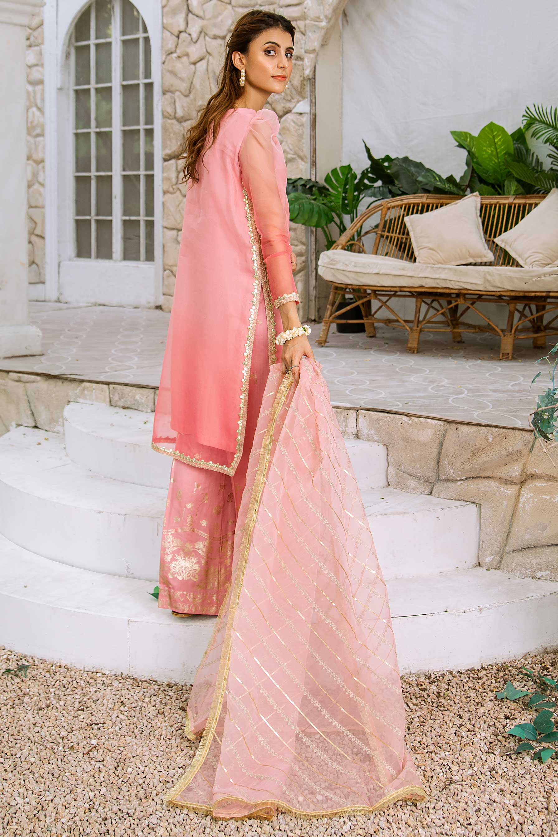 Aayra Stitched Formals Collection'2025-AY310 - Lavender Garden 3Pc