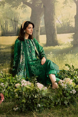 Bloom By Nureh Unstitched 3 Piece Emb and Printed Doriya Lawn Suit-BL-17