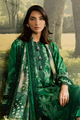Bloom By Nureh Unstitched 3 Piece Emb and Printed Doriya Lawn Suit-BL-17