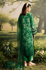 Bloom By Nureh Unstitched 3 Piece Emb and Printed Doriya Lawn Suit-BL-17