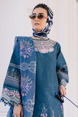 Ivy Bloom By Parishay Unstitched 3 Piece Printkari Lawn Vol-02 Collection'2025-BLOOM-08
