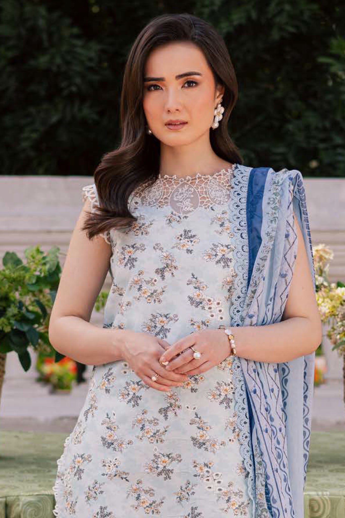 Ivy Bloom By Parishay Unstitched 3 Piece Printkari Lawn Vol-02 Collection'2025-BLOOM-10