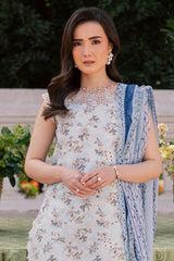Ivy Bloom By Parishay Unstitched 3 Piece Printkari Lawn Vol-02 Collection'2025-BLOOM-10
