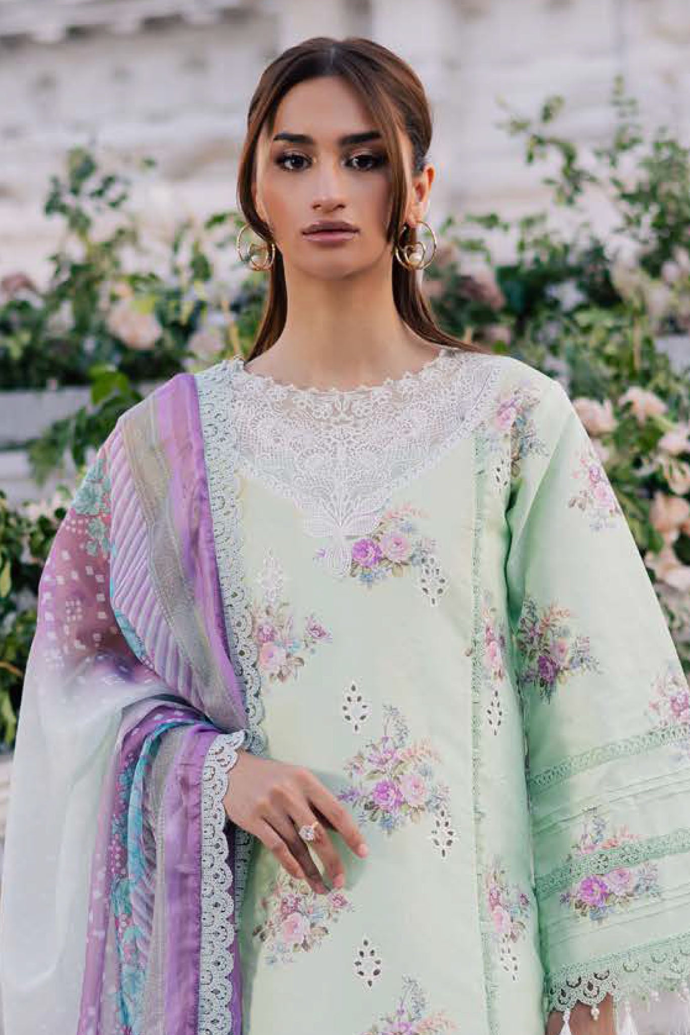 Ivy Bloom By Parishay Unstitched 3 Piece Printkari Lawn Vol-02 Collection'2025-BLOOM-11