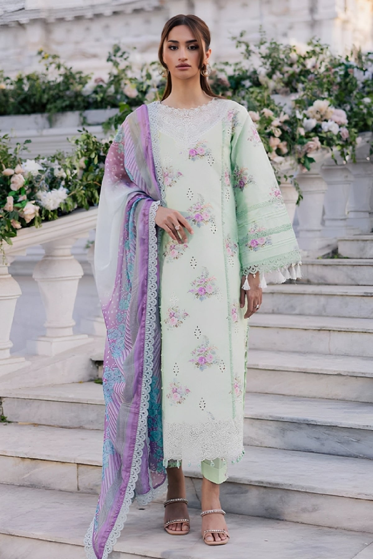 Ivy Bloom By Parishay Unstitched 3 Piece Printkari Lawn Vol-02 Collection'2025-BLOOM-11