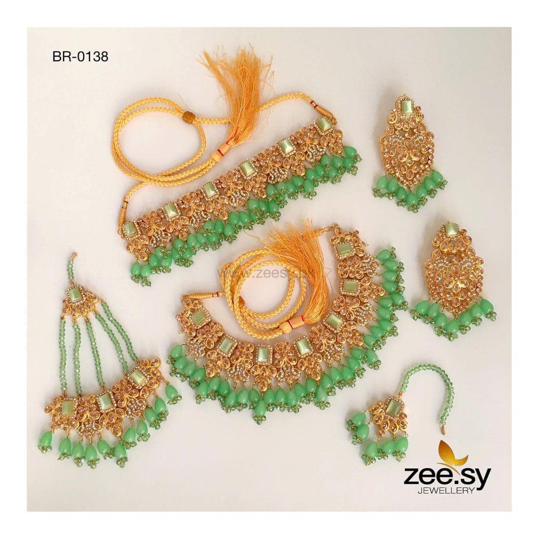 Iris Bridal-0138 Pista - Zeesy Jewellery