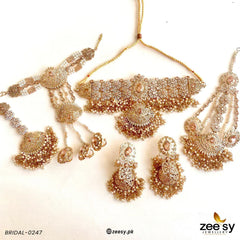BRIDAL-0247 Champagne - Zeesy Jewellery