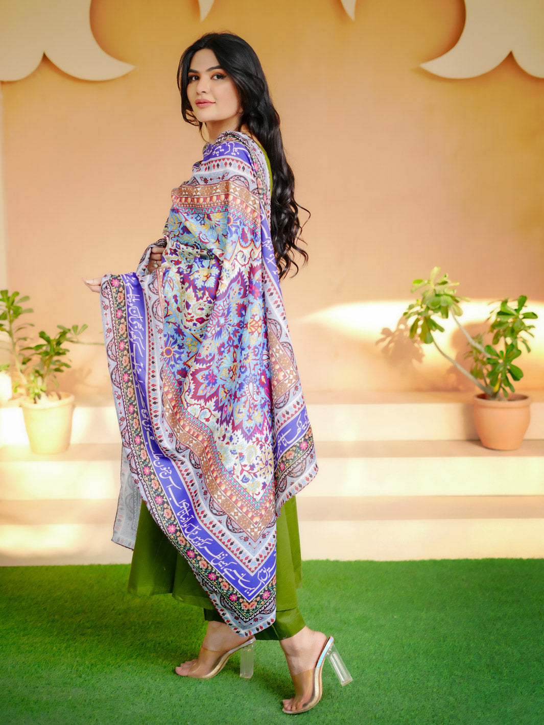 Tng By Md Odhni Collection-Zamana  (Blue)