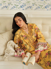 The Bloom Edit by Garnet Stitched 2 Piece Summer Collection'2025-Butter Drop