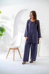 Silcot Stitched 2 Piece Summer Lawn Suit-Zarmin