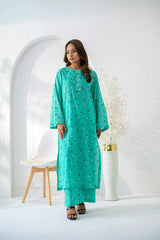 Silcot Stitched 2 Piece Summer Lawn Suit-Zeenah Lawn