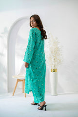 Silcot Stitched 2 Piece Summer Lawn Suit-Zeenah Lawn