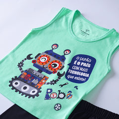 Kjunction Boys Sando Suit (Robot)