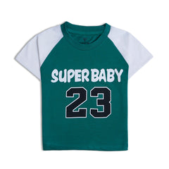 Kjunction Boys Half Sleeves 2 Piece Suit