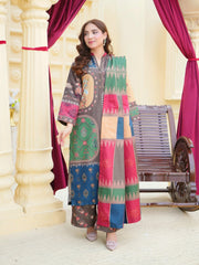 Aadaab Boutique Bahaar-e-Rang – Multi Pattern 3-Piece Suit
