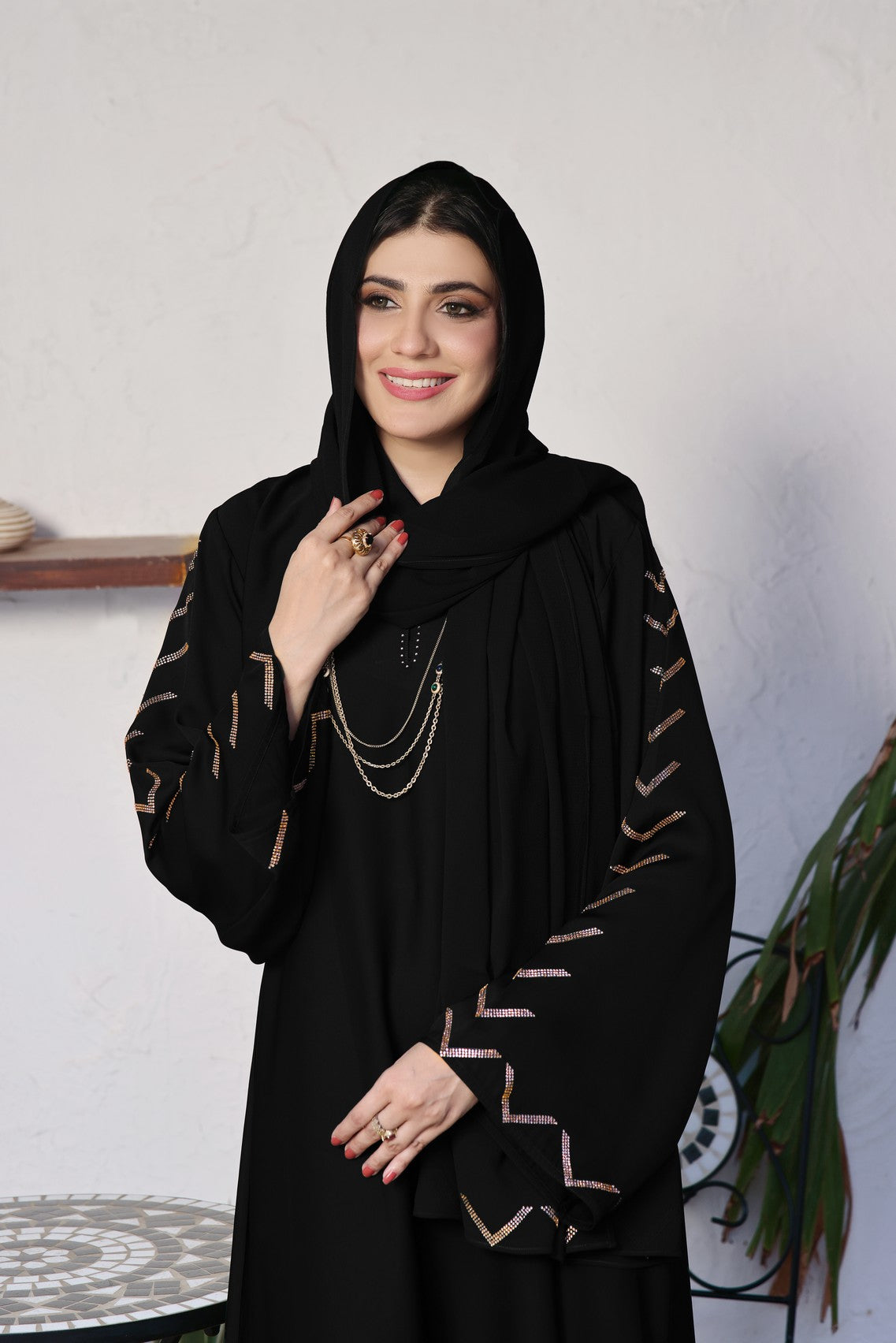 TGM Abaya Collection-Bareerah Black