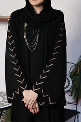 TGM Abaya Collection-Bareerah Black