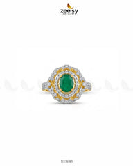 Bella Cocktail Cluster Ring