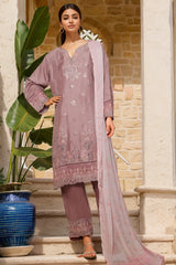 Bin Saeed Stitched 3 Piece Luxury Collection'2025-RTCS-2309-Grey